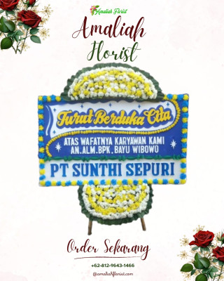 Papan Bunga Duka di Cisoka