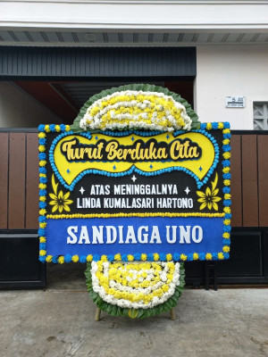 Papan Bunga Duka di Cisoka